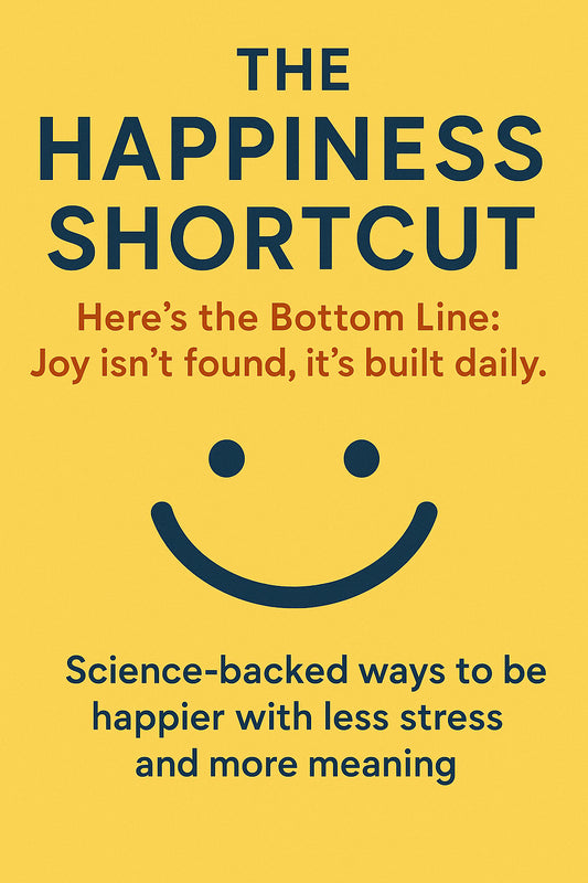 The Happiness Shortcut. Science-backed ways to be happier with less stress and more meaning.